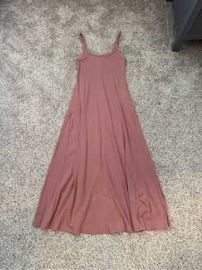 Old Navy Sleeveless Brown Midi Dress